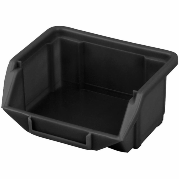 Bedna zkosená 110x90x50mm 0,4kg mini černá