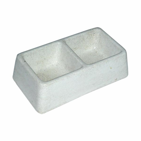 Krmítko miska 2 dílná 24,5x13,5x7,5 cm
