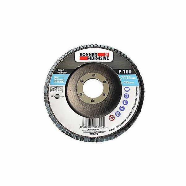 Kotouč lamelový 150x22 mm / A060 KONER 260 Zirconium