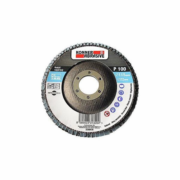 Kotouč lamelový 150x22 mm / A080 KONER 260 Zirconium