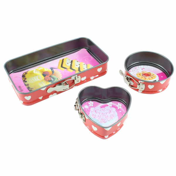 Forma na dort teflon 3 ks eng-428