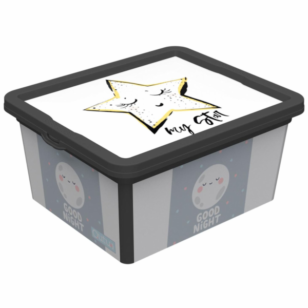 Box úložný CUTE SKY 2,5 l/16,5x19x9,5 cm s víkem