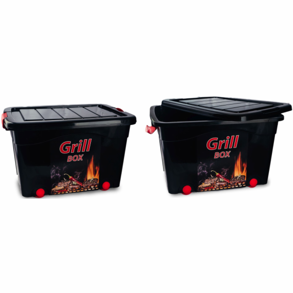 Box 53x40x32 cm Gril roller plast