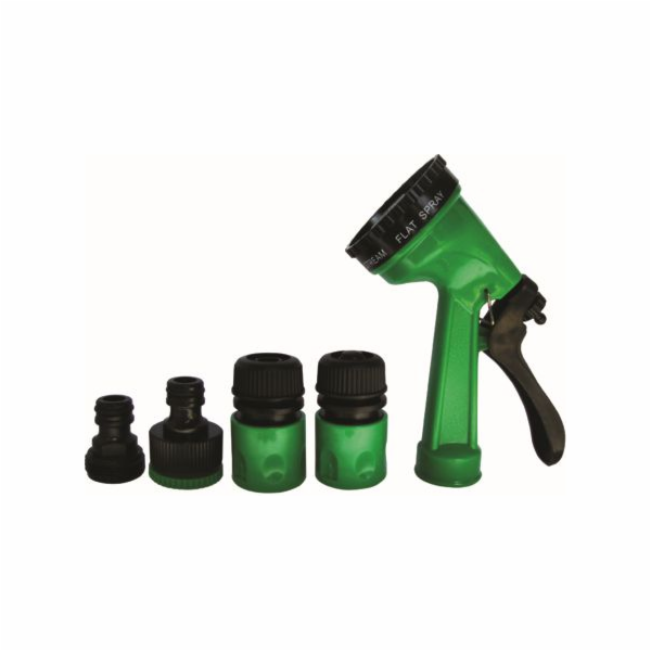 Pistole postřikovací 5 poloh + příslušenství 5ks sada