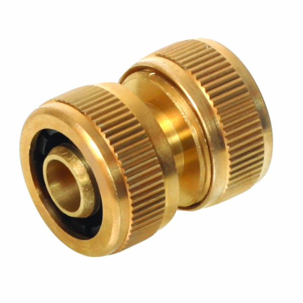 Spojka pro 2 hadice 1/2" mosaz