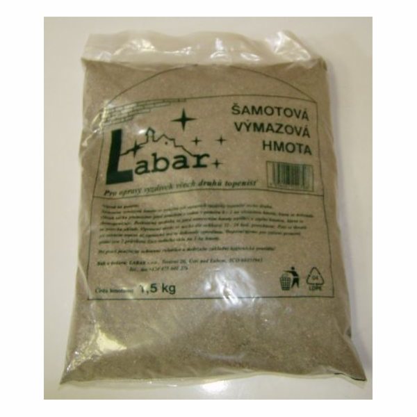 Hmota výmazová šamot 1,5 kg