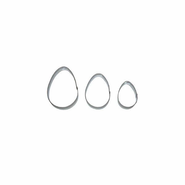 Vykrajovátka vajíčka sada 3 ks