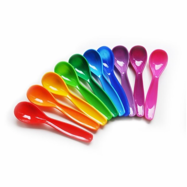 Lžička na jogurt 6 ks plast