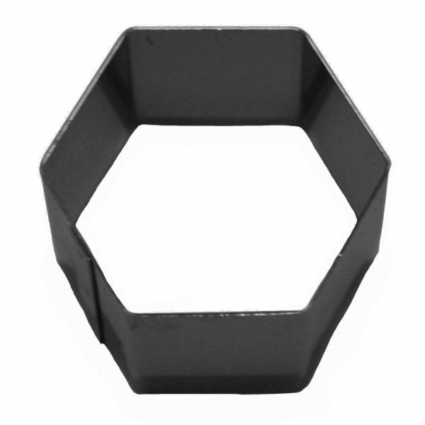 Vykrajovátko na minidortíky šestiúhelník nerez 5x5 cm
