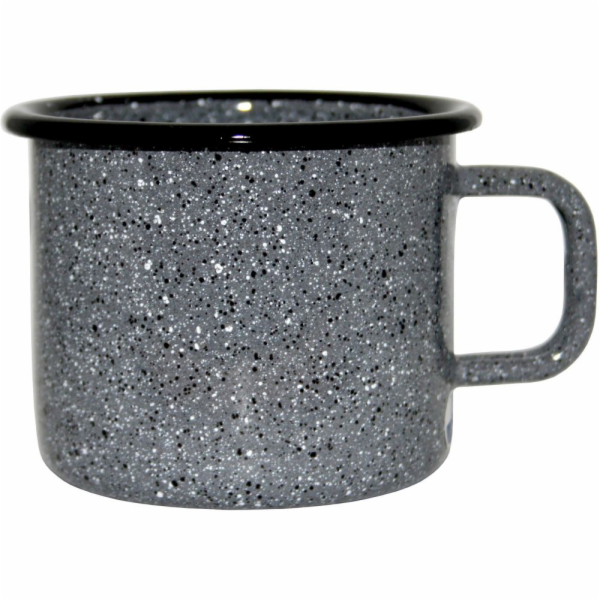 Hrnek 9 cm/0,5 l smalt dekor kámen