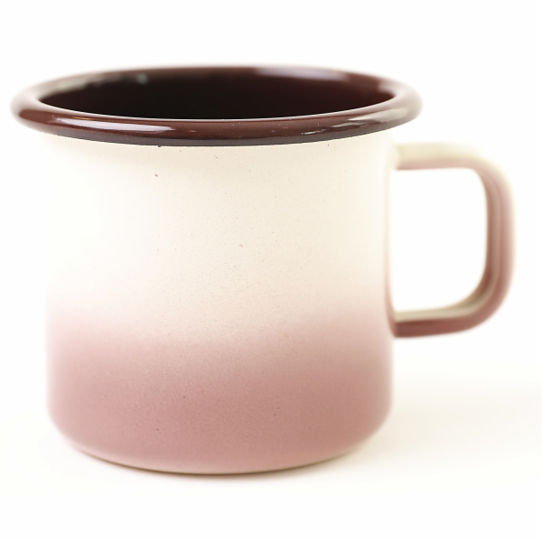 Hrnek smalt 0,37 l dekor Cappuccino