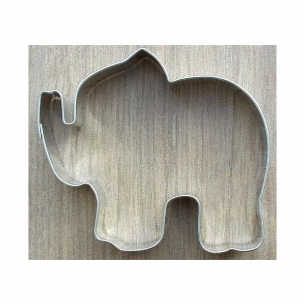 Vykrajovátko slon 6x6,5 cm