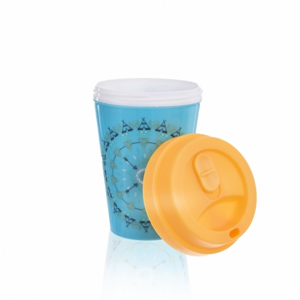 Hrnek termo 300 ml na cesty MANDALA