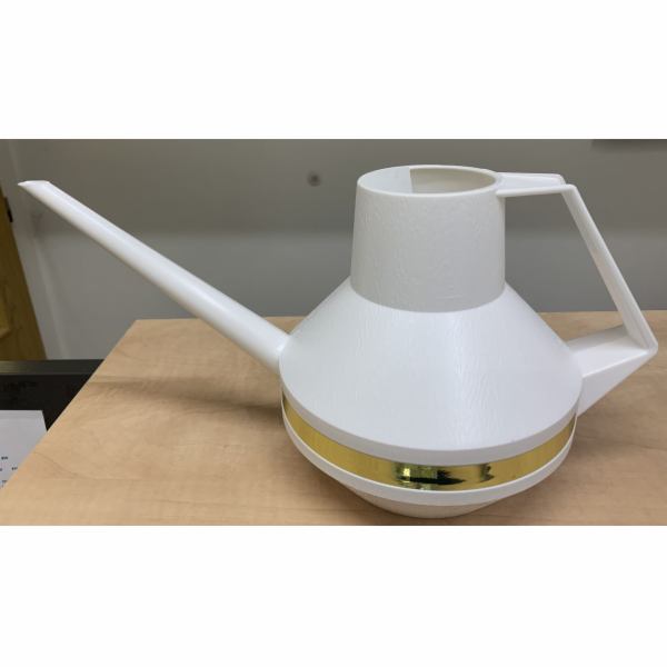 Konev pokojová 2 l s páskou bílá