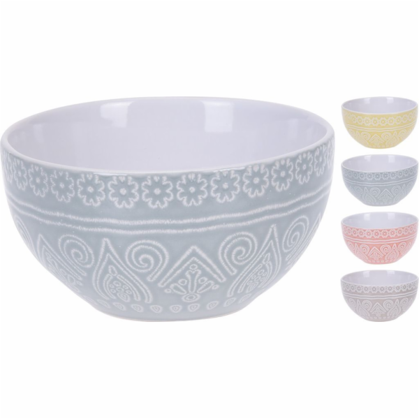 Miska 14 cm keramika mix barev