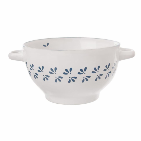 Miska 750 ml MODROTISK keramika