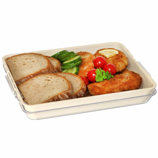 Dóza na potraviny 26,5x20x7,5 cm Duo-lock plast