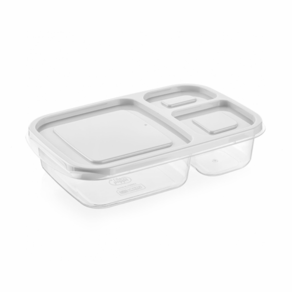 Dóza na potraviny dělená SMART 1,15 l plast