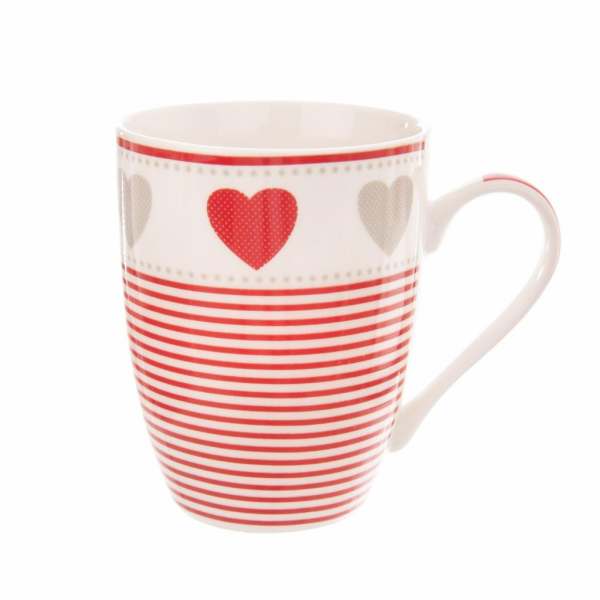 Hrnek 350 ml RED LINK porcelán