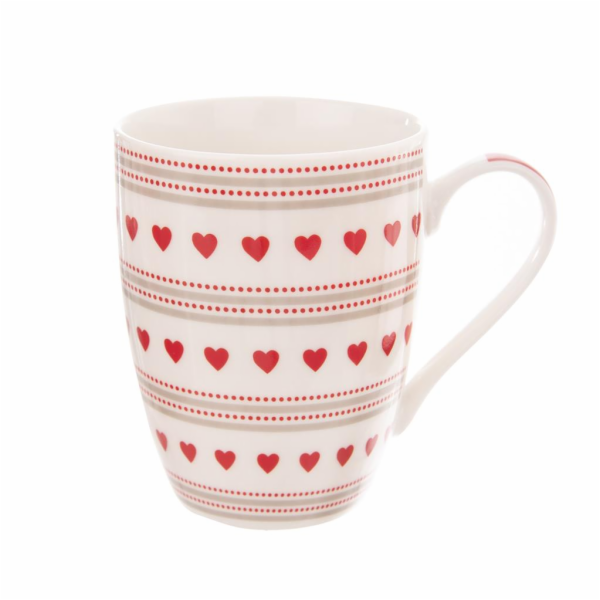 Hrnek 350 ml RED LOVE porcelán