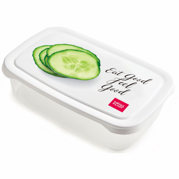Box jídelní 950 ml s potiskem plast