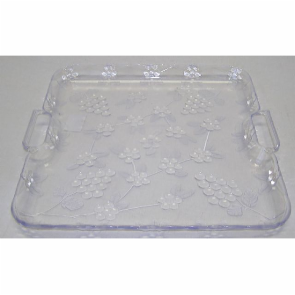 Podnos krystal 30x30 cm