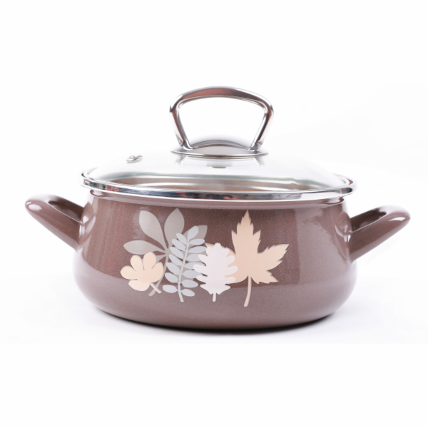 Rendlík smalt 20 cm / 3,35 l s poklicí elegant LÍSTKY