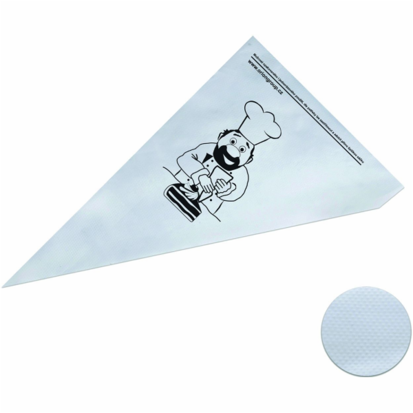 Sáček cukrářský zdobící 20 ks plast 34,5 cm