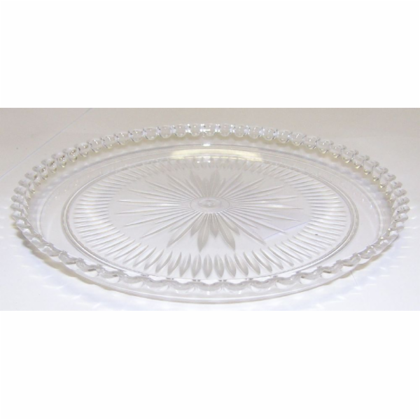 Talíř dezertní 16 cm plast mix barev
