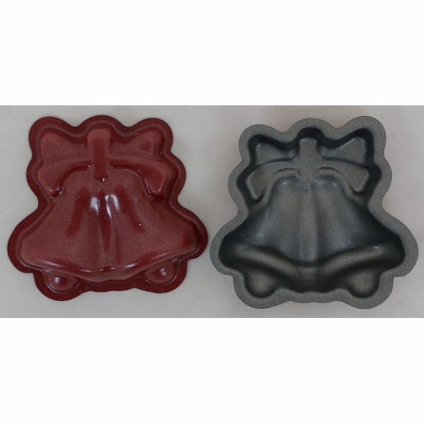 Formička dvojzvonky 20 ks teflon 6x5,5 cm