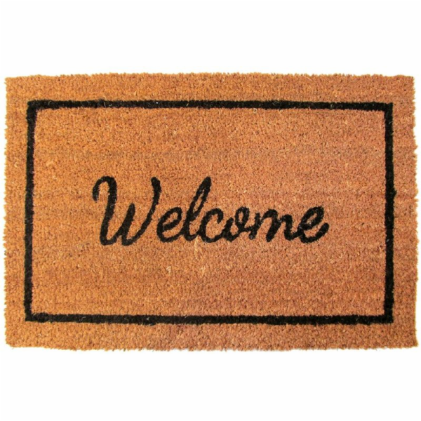 Rohožka PVC+kokos 60x40 cm WELCOME