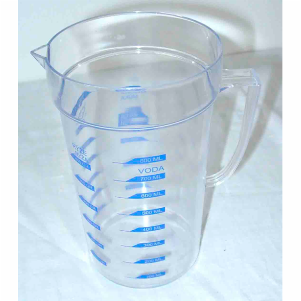 Odměrka 0,8 l potisk