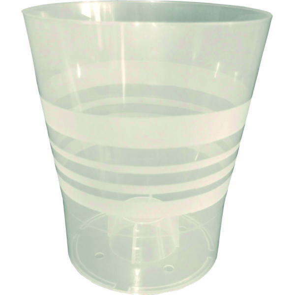 Květináč na orchidej 15 cm transparentní