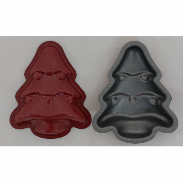 Formička stromeček 20 ks teflon 6,7x5,5 cm
