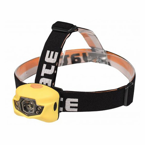 Svítilna čelovka LED Panter žlutá