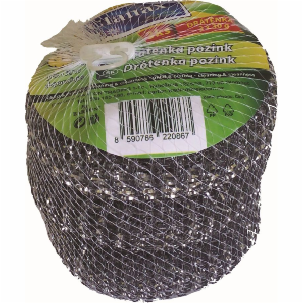 Drátěnka pozink 3 ks 30 g
