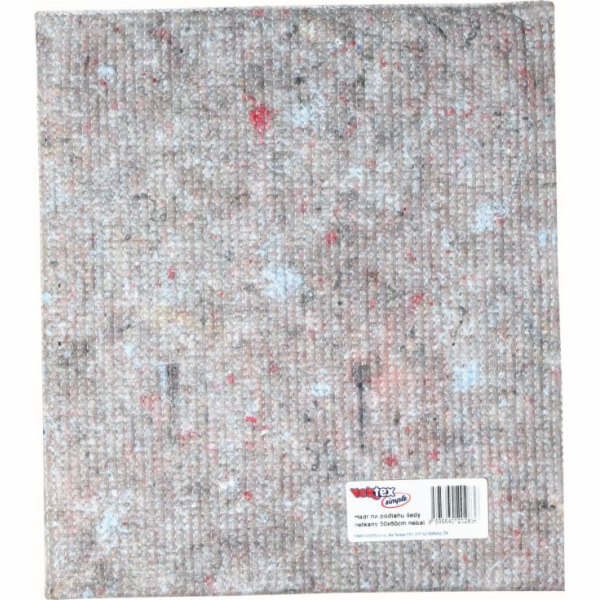 Hadr na podlahu 60x50 cm netkaný šedý