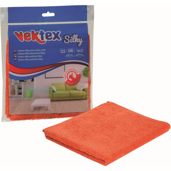Utěrka mikro 32x32 cm 290 g Silky Vektex