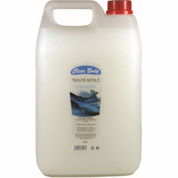 Mýdlo tekuté hydratační Clear Body 5 l