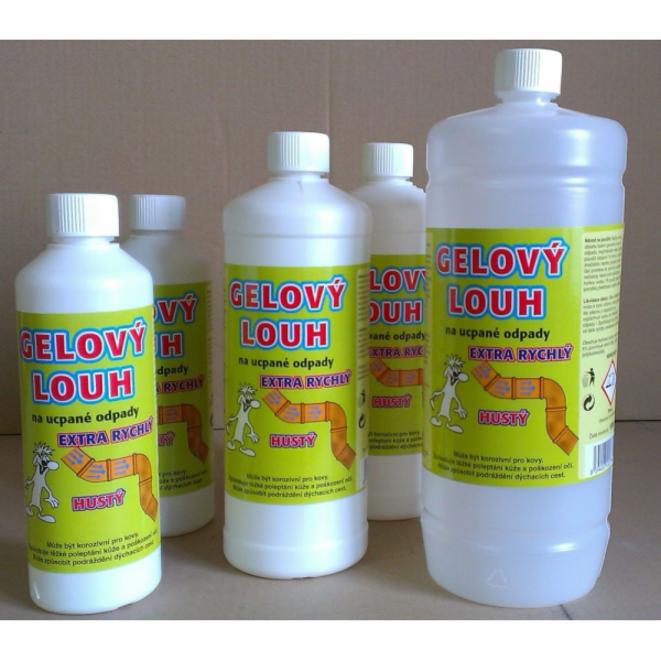 Čistič odpadů louh gelový 1 kg