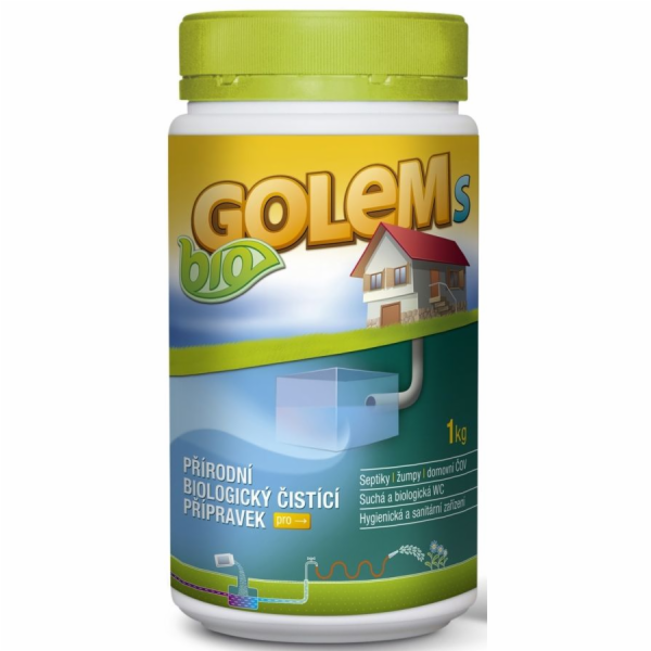 Čistič septiků Golem bio S 1 kg