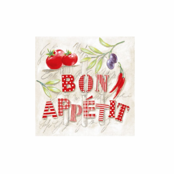 Ubrousky 3-vrstvé 20 ks BON APPETIT