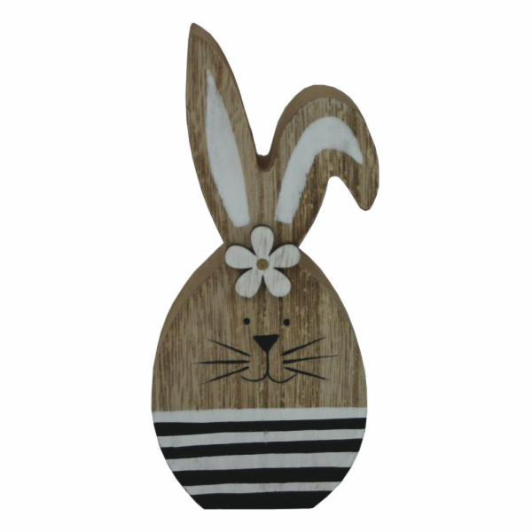 Dekorace zajíc natur 15 cm