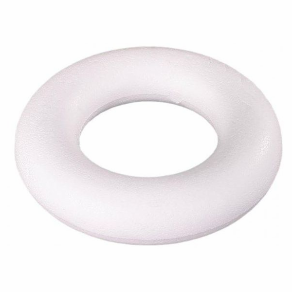 Kroužek polystyren 10 cm korpus na výrobu věnců