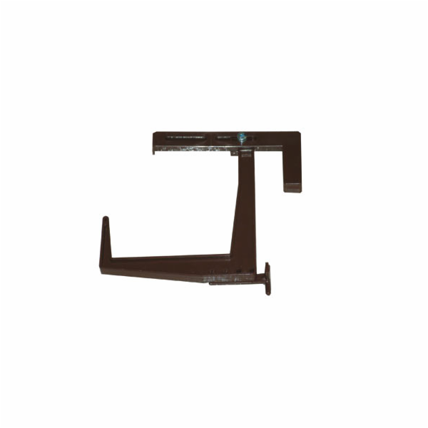 Držák truhlíku balkonový Herkules hnědý