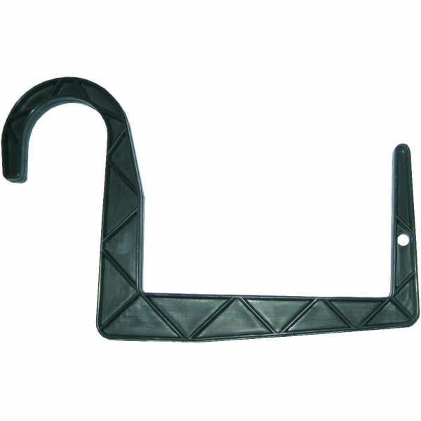 Držák truhlíku trubka kratší 12cm hnědý
