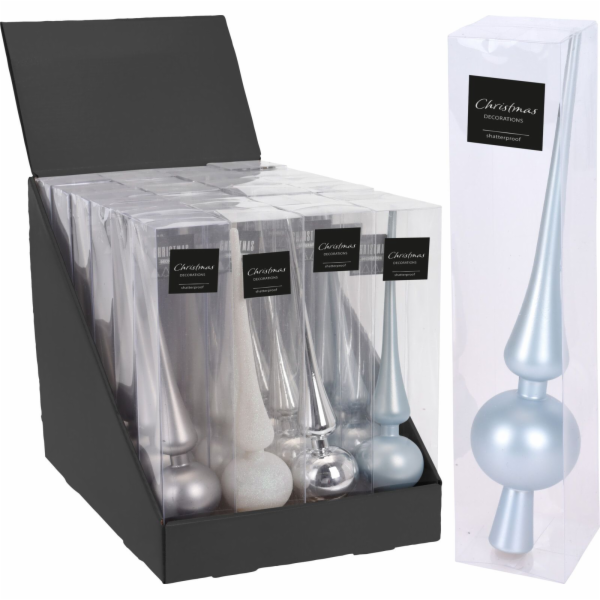 Špička vánoční 27 cm mix barev