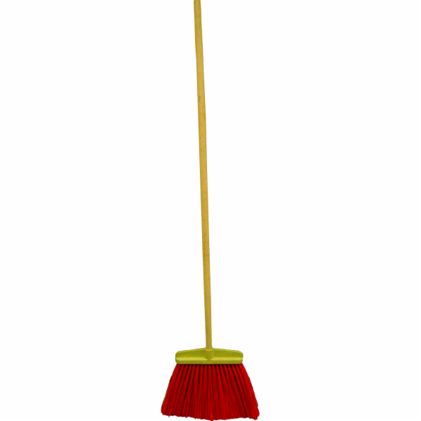 Koště chodníkové s holí