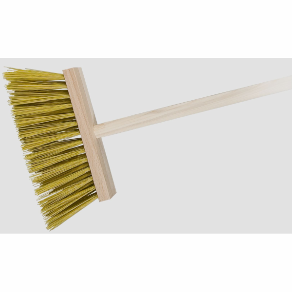Koště chodníkové s holí 120 cm , vlákno 85 mm