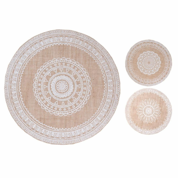 Prostírání MANDALA juta